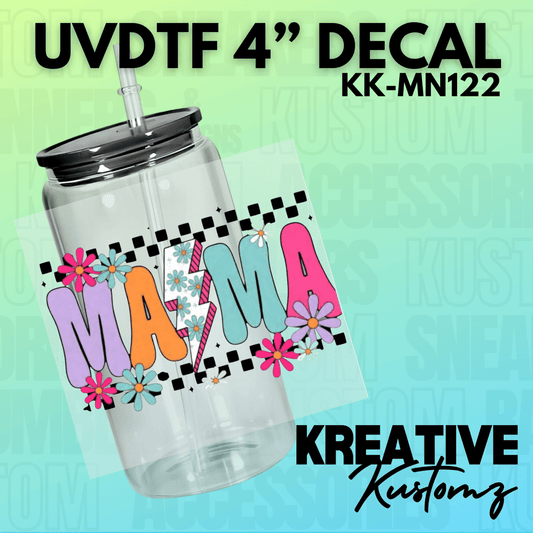 Mama Lightning Decal - Kreative Kustomz