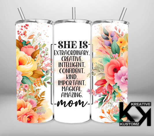 Mama10 Tumbler - 20oz - Kreative Kustomz