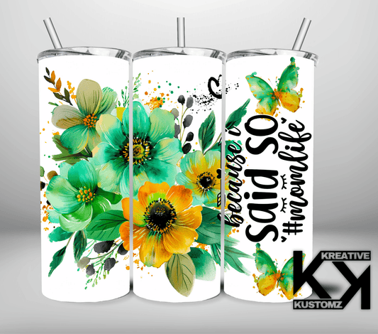 Mama12 Tumbler - 20oz - Kreative Kustomz