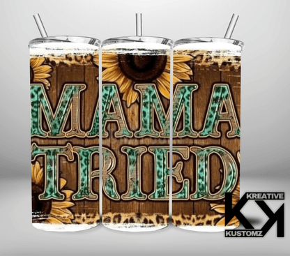 Mama33 Tumbler - 20oz - Kreative Kustomz