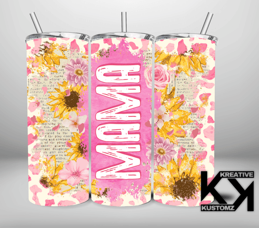 Mama52 Tumbler - 20oz - Kreative Kustomz