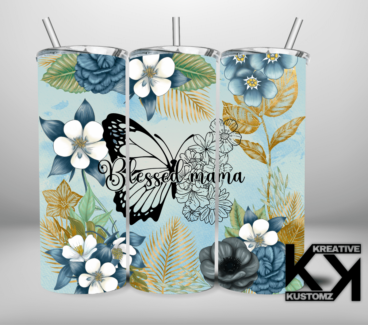 Mama77 Tumbler - 20oz - Kreative Kustomz