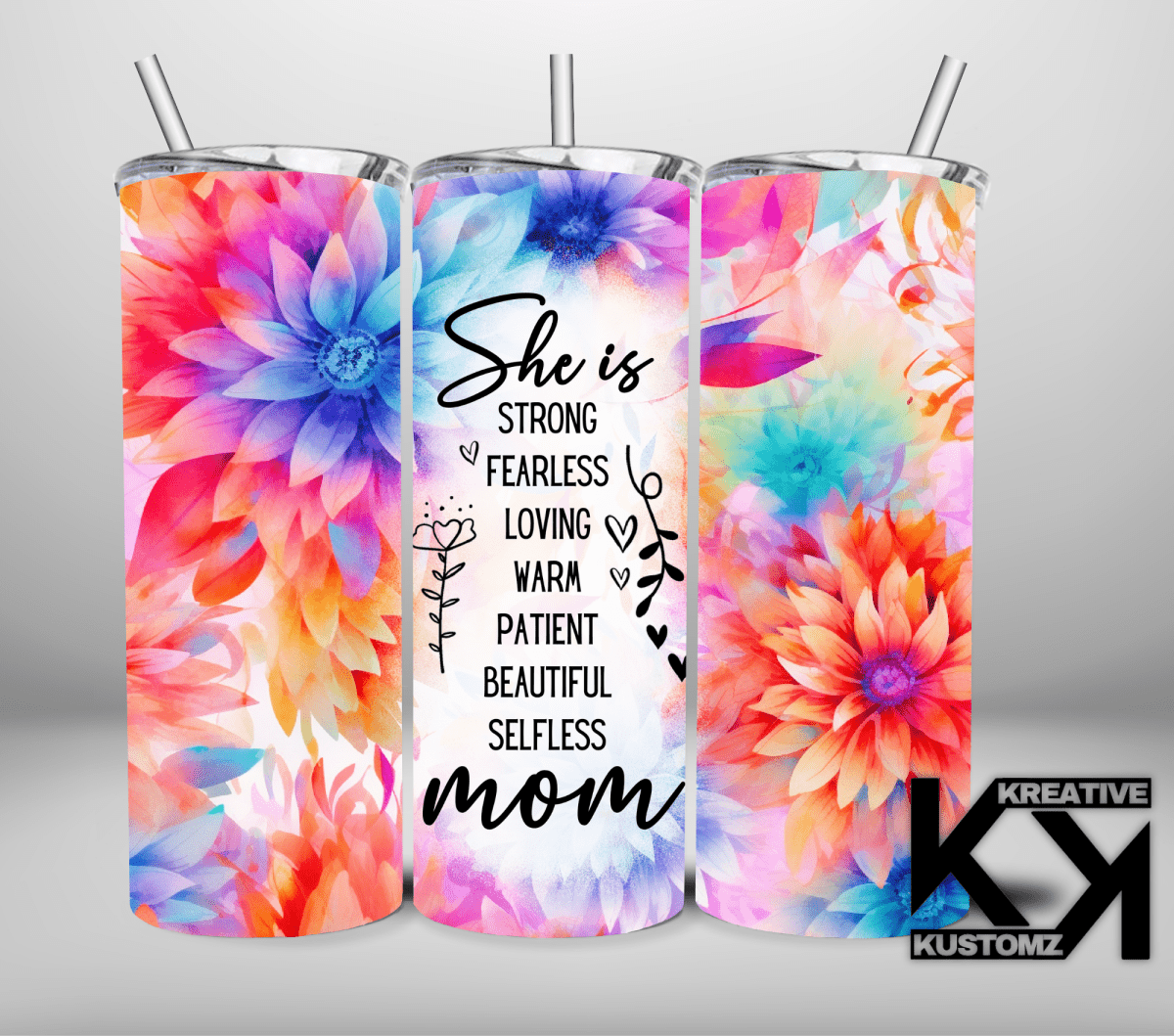 Mama8 Tumbler - 20oz - Kreative Kustomz