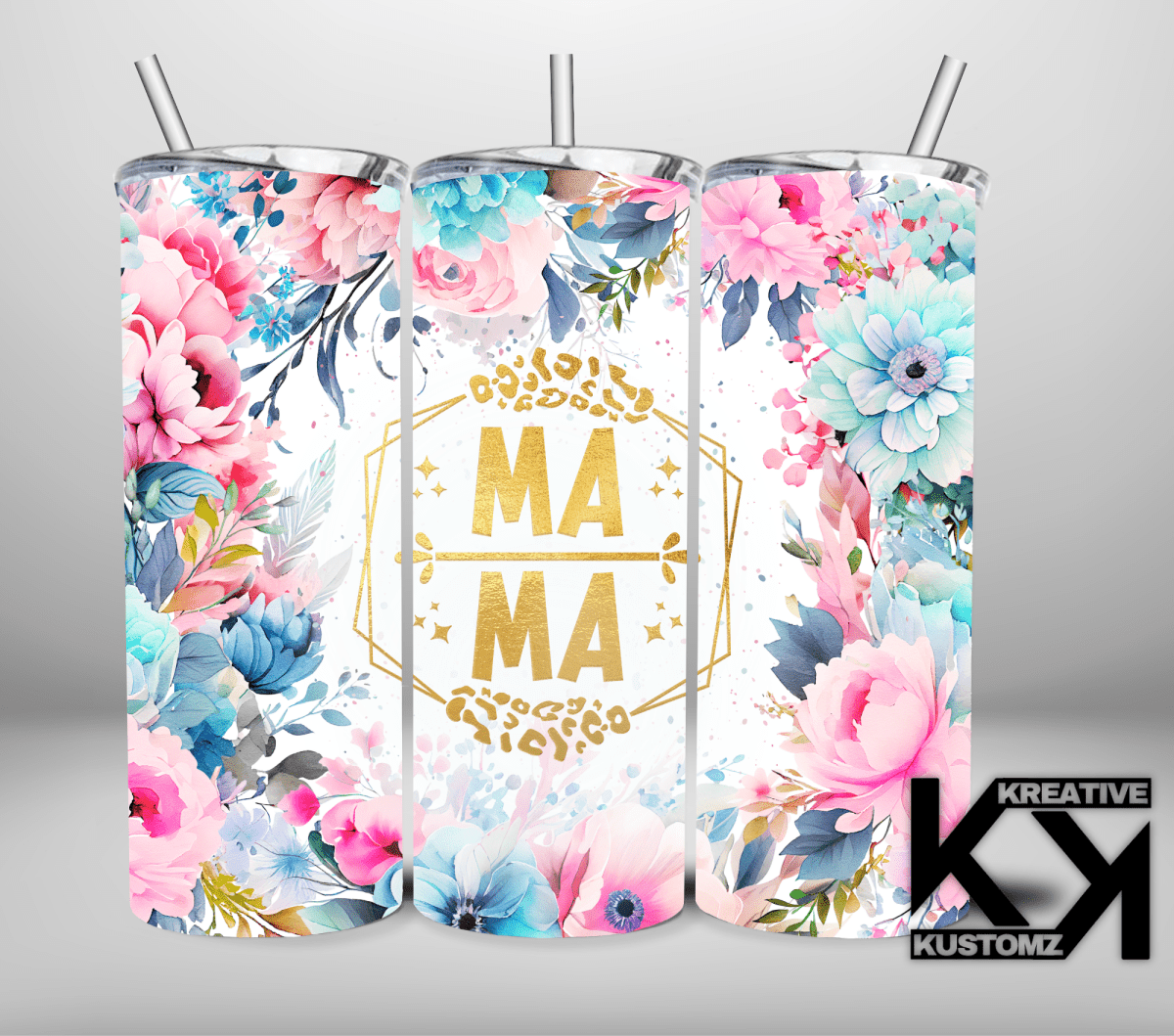 Mama9 Tumbler - 20oz - Kreative Kustomz