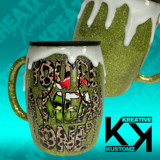Mean One Mug - 15oz - Kreative Kustomz