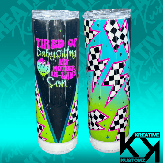 Mother In - Laws Son - 20oz Speaker Tumbler - Kreative Kustomz