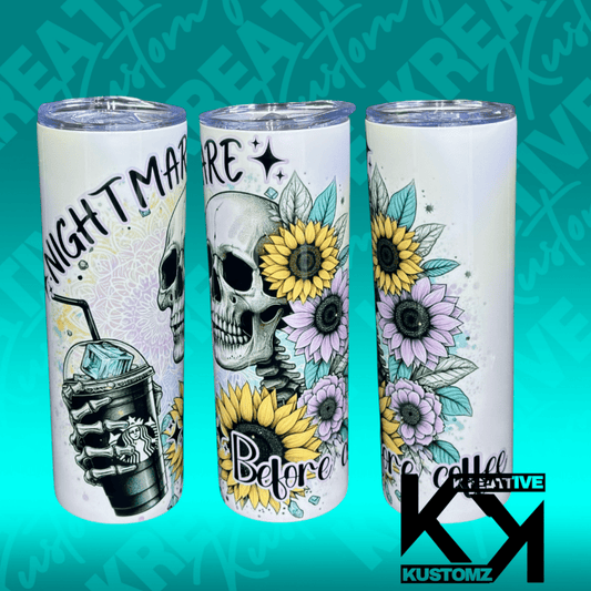 Nightmare - 20oz Tumbler - Kreative Kustomz