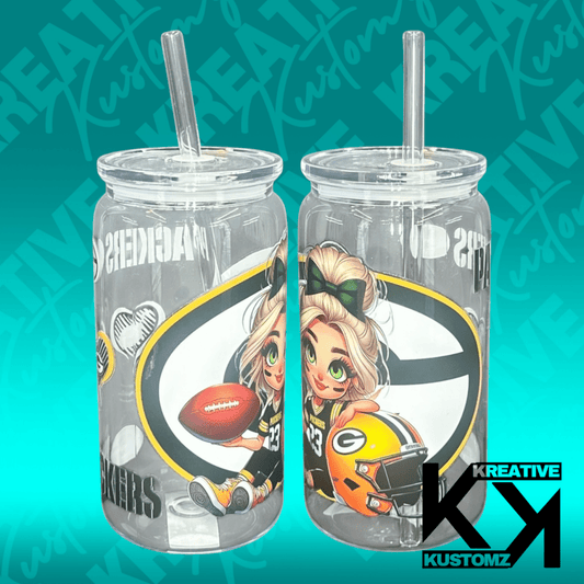 Packer Girl Libbey - 16oz - Kreative Kustomz