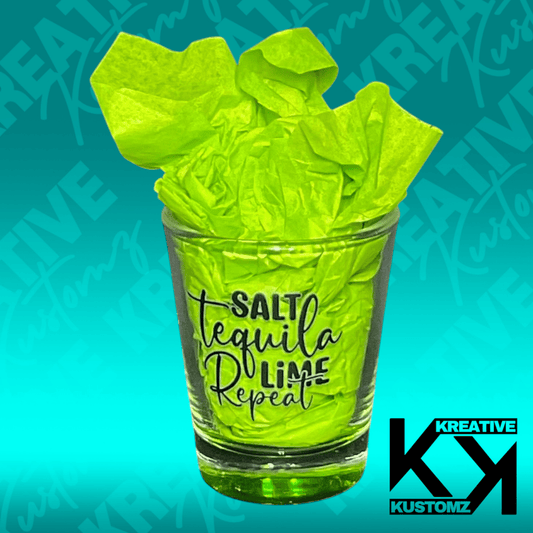 Salt Tequila Shot Glass - Kreative Kustomz