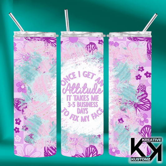 Sarcastic Tumbler100 - Kreative Kustomz