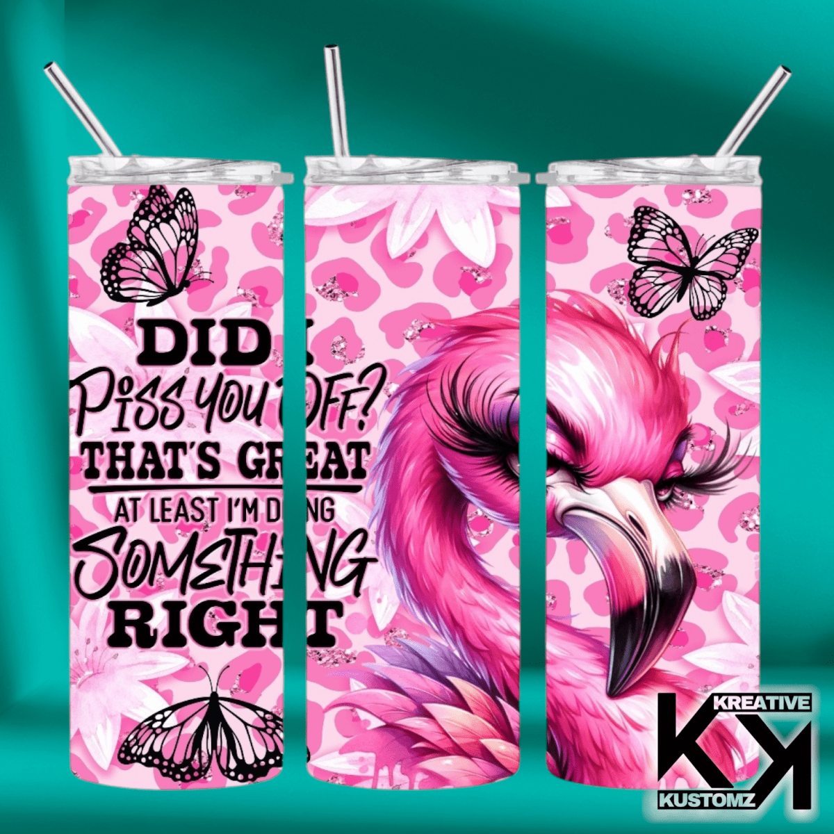 Sarcastic Tumbler45 - Kreative Kustomz