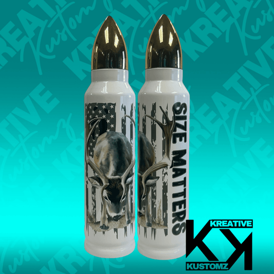 Size Matters - 32oz Bullet Tumbler - Kreative Kustomz