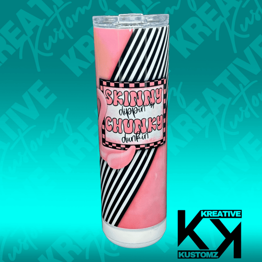 Skinny Dippin - 20oz Speaker Tumbler - Kreative Kustomz