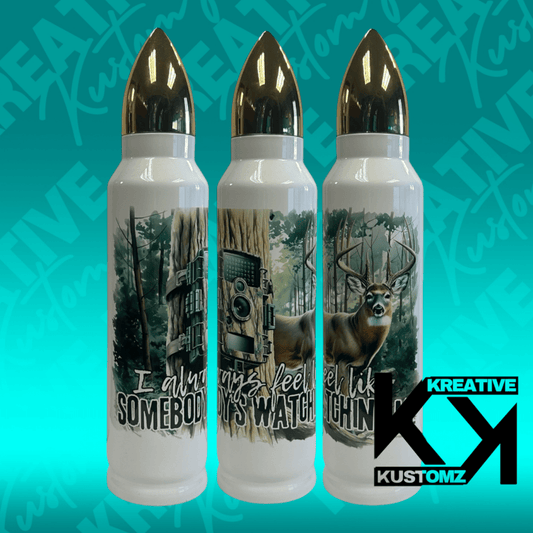 Somebody’s Watching - 32oz Bullet Tumbler - Kreative Kustomz
