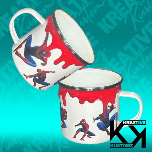 Spiderman Drip - Kids Mug - Kreative Kustomz