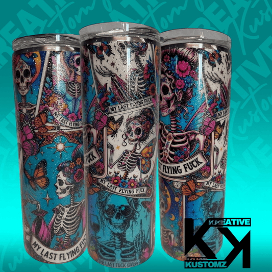 Tarot Skeleton - 20oz - Kreative Kustomz