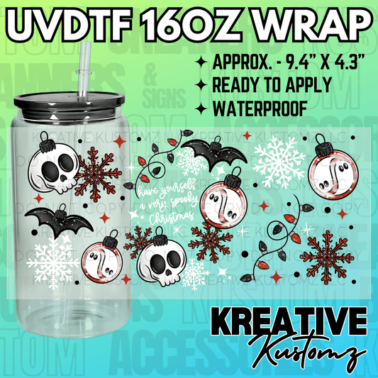 KK-1989  | UVDTF | 16oz Glass Can Libbey Wrap