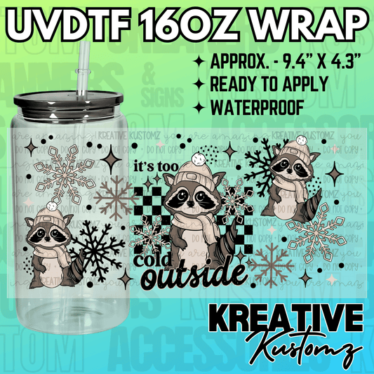KK-2264  | UVDTF | 16oz Glass Can Libbey Wrap