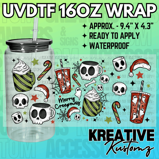 KK-2263  | UVDTF | 16oz Glass Can Libbey Wrap