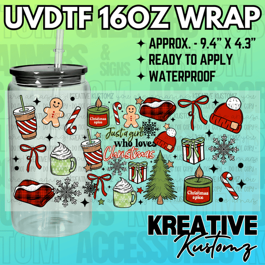 KK-2262  | UVDTF | 16oz Glass Can Libbey Wrap