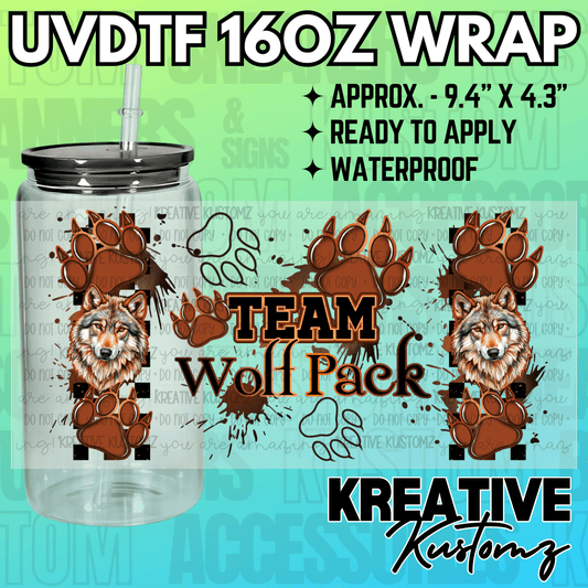KK-2248  | UVDTF | 16oz Glass Can Libbey Wrap