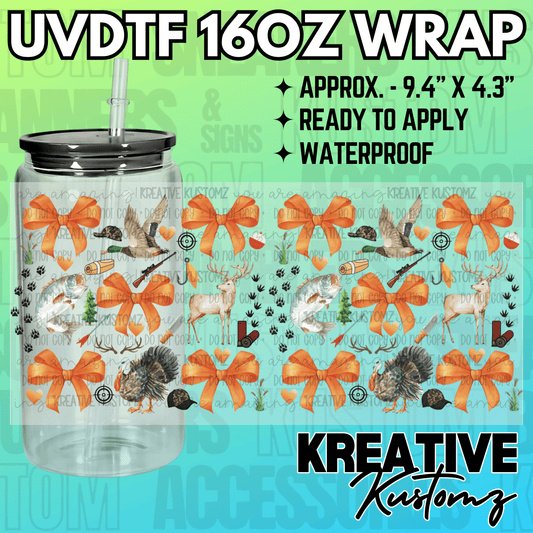 KK-2245  | UVDTF | 16oz Glass Can Libbey Wrap