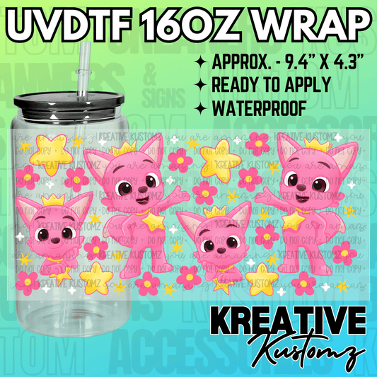 KK-2224 | UVDTF | 16oz Glass Can Libbey Wrap