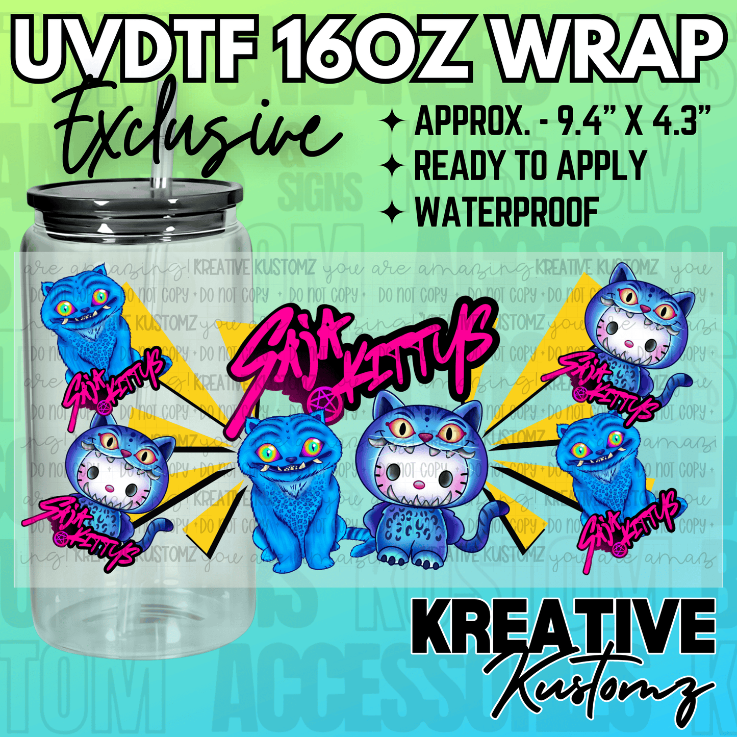 KK-2217 | UVDTF | 16oz Glass Can Libbey Wrap