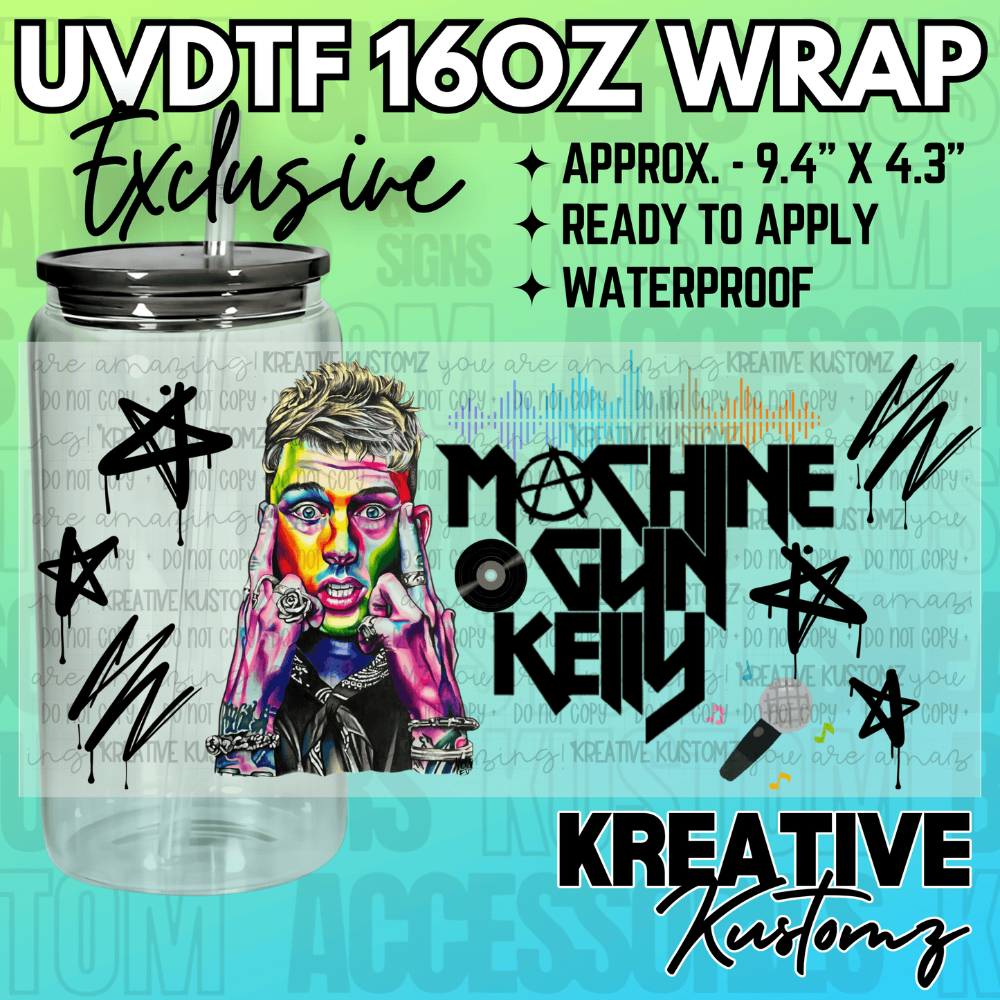 KK-2216 | UVDTF | 16oz Glass Can Libbey Wrap