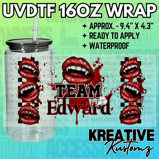KK-2251  | UVDTF | 16oz Glass Can Libbey Wrap