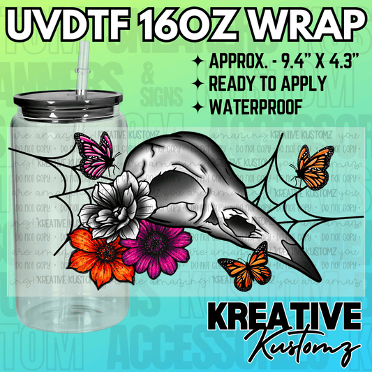 KK-2191 | UVDTF | 16oz Glass Can Libbey Wrap