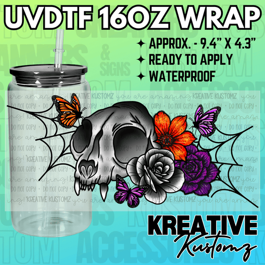 KK-2190 | UVDTF | 16oz Glass Can Libbey Wrap