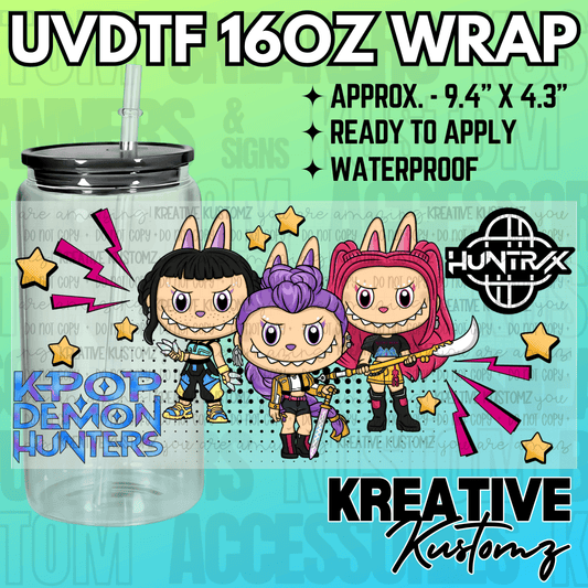 KK-2151 | UVDTF | 16oz Glass Can Libbey Wrap