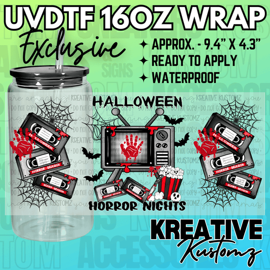 KK-2116  | UVDTF | 16oz Glass Can Libbey Wrap