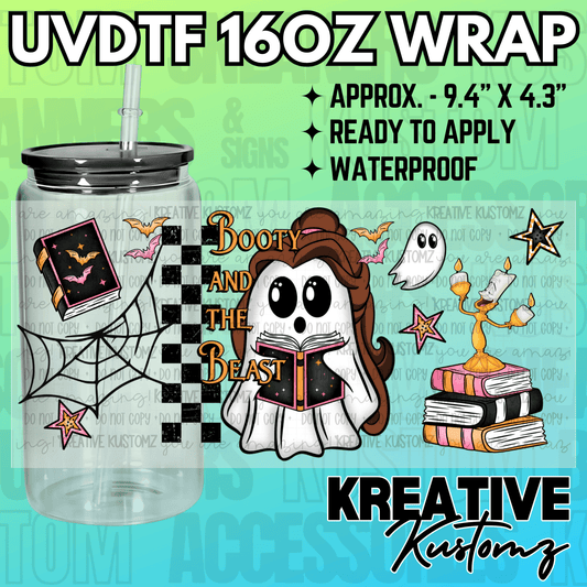 KK-2087  | UVDTF | 16oz Glass Can Libbey Wrap