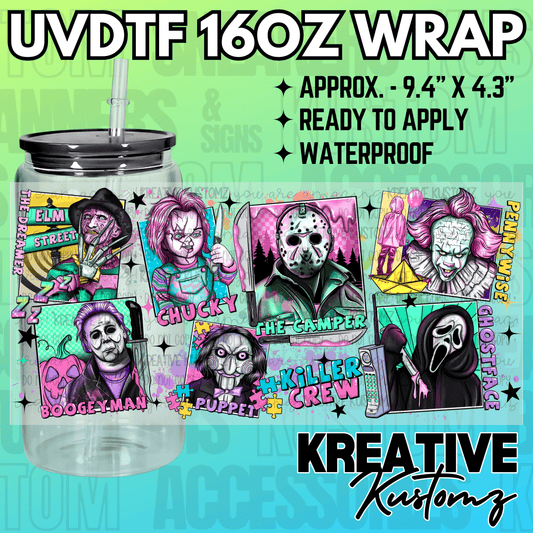 KK-2486 | UVDTF | 16oz Glass Can Libbey Wrap