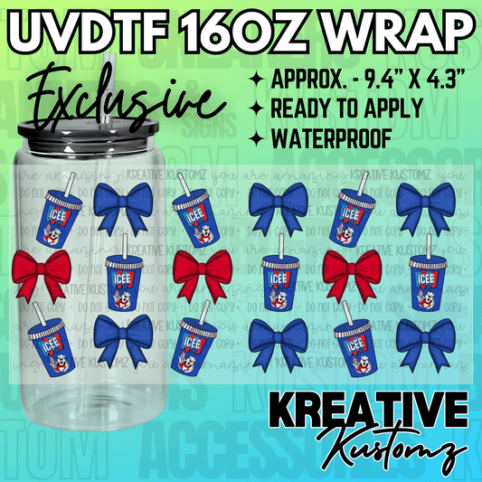 KK-2465  | UVDTF | 16oz Glass Can Libbey Wrap