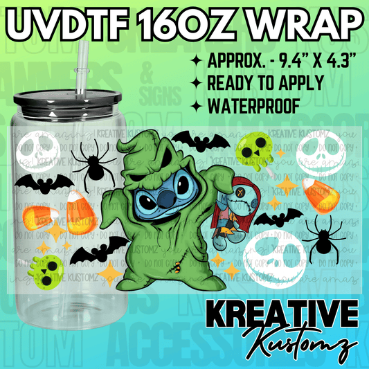 KK-2437  | UVDTF | 16oz Glass Can Libbey Wrap