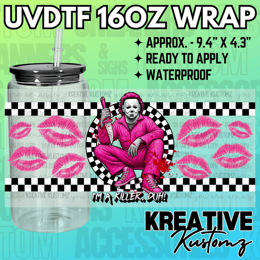 KK-2431  | UVDTF | 16oz Glass Can Libbey Wrap