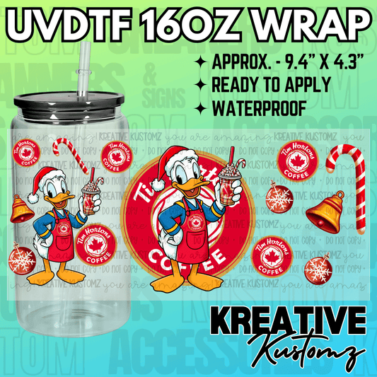 KK-2427  | UVDTF | 16oz Glass Can Libbey Wrap