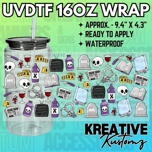KK-2415 | UVDTF | 16oz Glass Can Libbey Wrap