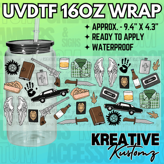 KK-2414 | UVDTF | 16oz Glass Can Libbey Wrap