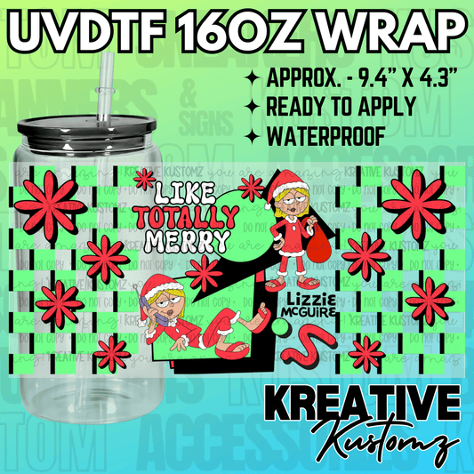 KK-2391  | UVDTF | 16oz Glass Can Libbey Wrap