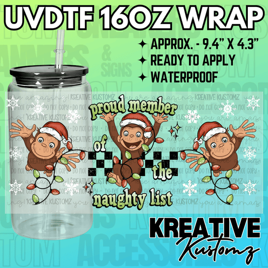 KK-2386  | UVDTF | 16oz Glass Can Libbey Wrap
