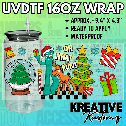 KK-2384  | UVDTF | 16oz Glass Can Libbey Wrap