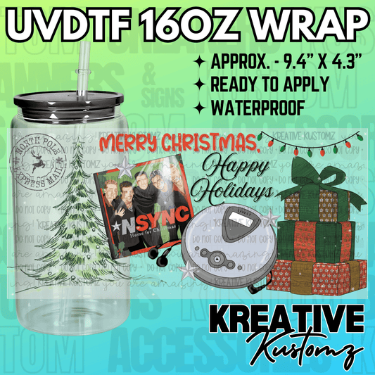 KK-2383  | UVDTF | 16oz Glass Can Libbey Wrap
