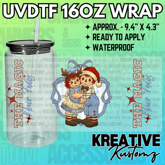 KK-2381  | UVDTF | 16oz Glass Can Libbey Wrap