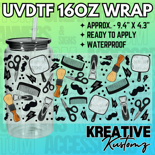 KK-2377  | UVDTF | 16oz Glass Can Libbey Wrap