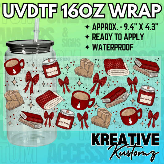 KK-2375  | UVDTF | 16oz Glass Can Libbey Wrap