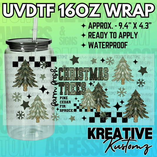 KK-2372  | UVDTF | 16oz Glass Can Libbey Wrap